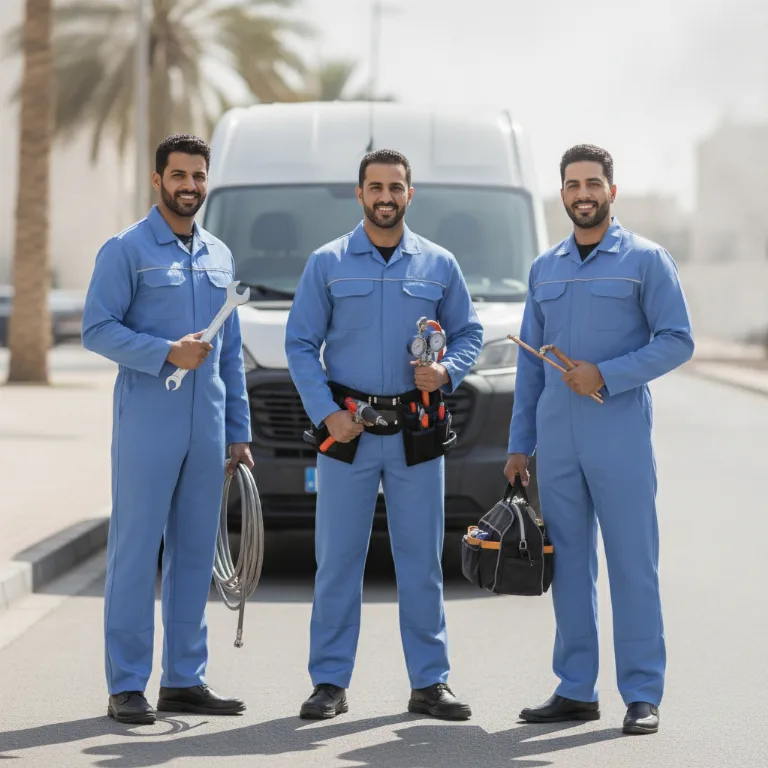 فني مضخات حرارية فريق في دبي
